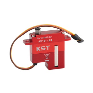 Ventas Calientes KST SV10-12B DC12V Super Alto Voltaje 14.0Kgf.cm 0.10seg/60. Carcasa de Aleación de Aluminio sin Núcleo para Planeadores RC - Product Image 4