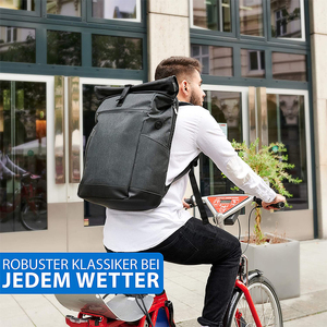 Custom 2025 Large Capacity Travel <b>Roll</b> <b>Top</b> Hiking Daypacks Rolling Bag With Laptop Compartment <b>Backpack</b> - Product Image 6