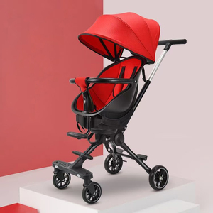 Bán Buôn Có Thể Gập Lại Xe Đẩy Em Bé 2021 Mới Nhất Phổ Biến 360 Độ 3-1 Với Bé Mang Theo Giỏ Bé Xe Đẩy - Product Image 1