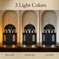 Lampu Islami Masjid Muslim Pemutar Azan Al-Quran Speaker Al-Quran Portabel Dengan Lampu LED untuk Ramadhan Idul Fitri
