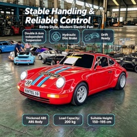 Go Kart Eléctrico Retro Modelo 911, 4 Ruedas, 72V 2500W, Velocidad Máxima 80KM/H, Ruedas de 8 Pulgadas, Freno de Disco Hidráulico, para Uso en Exteriores