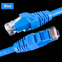 Cable de Extensión Ethernet LAN IDEALINK, Fabricado en China, 1m 3m 5m, RJ45 Cat6 UTP, Conductor de Aluminio Sólido de 8 Hilos