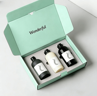 Caja de Envío para Champú con Logotipo Personalizado, Caja de Regalo de Cartón Corrugado con Inserto