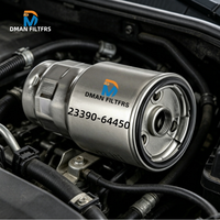 Filtre séparateur d'eau et de carburant pour moteur automobile 23390-64450 23390-33060 pour moteur diesel Corolla