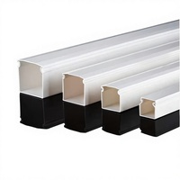 Raccords de connexion universels pour gaine de câblage ronde en PVC, connecteurs d'angle en L, raccords en T plats, pièces en plastique