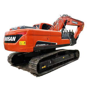 Excavatrices Doosan Dx225 d'occasion de haute qualité CE, 22 tonnes, avec moteur, pince, attache rapide et brise-roche - Product Image 1