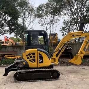 ขายด่วน รถขุดมือสอง โคมัตสุ PC35MR รุ่นปี 2021 เครื่องยนต์คัมมินส์ พร้อมเกียร์ น้ำหนัก 3.9 ตัน ชั่วโมงการใช้งานต่ำ พร้อมปั๊ม PLC - Product Image 1