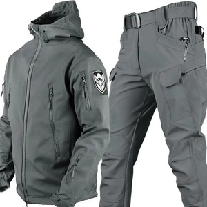Completo <span class=keywords><strong>Tattico</strong></span> Mimetico da Uomo dei Produttori, Tuta da Caccia, <span class=keywords><strong>Abbigliamento</strong></span> da Uomo, Abiti da Lavoro, Tute Tattiche - Product Image 4