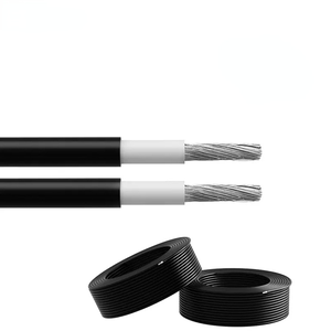 <span class=keywords><strong>Câble</strong></span> d'extension photovoltaïque DC à noyau unique en cuivre pour fil <span class=keywords><strong>de</strong></span> connexion solaire PV XLPE <span class=keywords><strong>2</strong></span>.5mm 4mm 6mm2 10mm pour la construction - Product Image 2