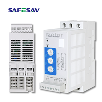 Arrancador suave SAFESAV SSR S con tiempo de parada ajustable, prevención de golpe de corriente, 18.5kW 60A, para prensas de ladrillos, con bypass integrado