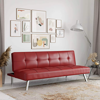 Canapé-lit pas cher, mobilier moderne pour salon, canapé d'angle de luxe convertible en cuir, canapé-lit pliable