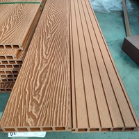 Planches de terrasse composites en bois grainé 3D imperméables et anti-UV pour patio extérieur, jardin, terrasse en WPC, États-Unis, Canada