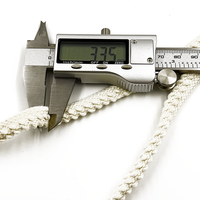 Cordon en coton torsadé à deux brins personnalisé, lacet en coton torsadé de qualité supérieure pour accessoires de chaussures, production OEM