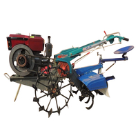 Tracteur agricole à deux roues de 15 ch et 18 ch, mini-tracteur, tracteurs pour l'agriculture