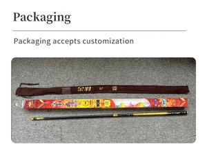 Xdl הגעה חדשה 3.6 מ '30t + 36t סיבי פחמן דיג מוט חוט מוט טאיוואי מוט טלסקופי - Product Image 6