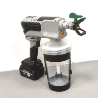 Pistolet de pulvérisation de peinture à batterie au lithium 21V de haute qualité, moteur sans balais, 1300 ml, pour la décoration