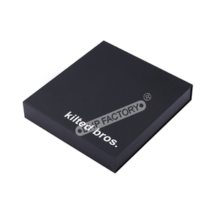 Caja de Regalo Personalizada con Cierre Magnético Premium Negro Mate, Caja de Envío Pequeña Negra con Logotipo - Product Image 5