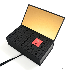 Đóng gói đếm ngược lịch quà tặng mỹ phẩm Hộp Quà Tặng thiết lập <span class=keywords><strong>2025</strong></span> mỹ phẩm Advent lịch ngăn kéo hộp - Product Image 5