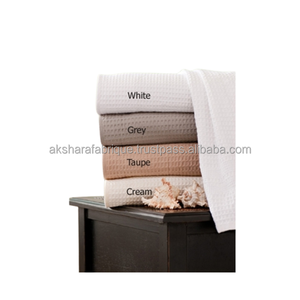 AKSHARA FABRIQUE 100% Cotton Custom Logo Checkered <b>Pattern</b> Everyday Kitchen <b>Towel</b> Breathable <b>Hand</b> <b>Towels</b> Personalized Logo - Product Image 3