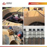 Isolation légère KERUI Factory 1400 ℃   Briques réfractaires en argile à faible conductivité thermique pour four tunnel