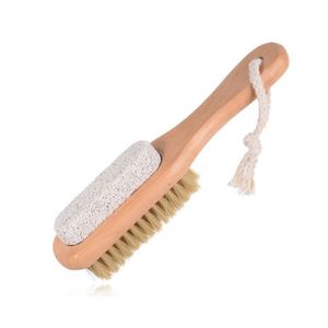 Hot Selling 2 in 1 Foot Massage Cleaning Brush with Pumice - Product Image 1