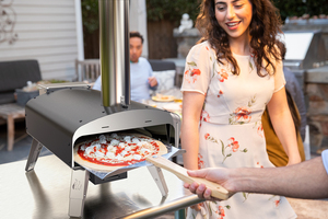 <span class=keywords><strong>Horno</strong></span> de pizza de carbón de pellets portátiles de 500 grados de leña con <span class=keywords><strong>horno</strong></span> de pizza de salida de humo de chimenea - Product Image 5