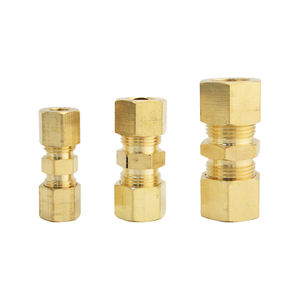 وصول جديد النحاس محول فرامل الهواء موضوع موصل نهاية النحاس ضغط أنبوب المناسب - Product Image 1