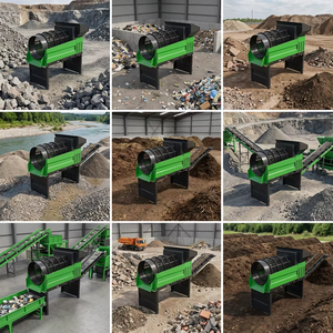 <span class=keywords><strong>Tamis</strong></span> rotatif motorisé en acier pour machine de criblage de <span class=keywords><strong>compost</strong></span>, terre, sable et gravier 480V/380V - Product Image 3