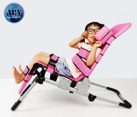 ARY AY-BC01 tissu à séchage rapide réglable bain bain douche chaise Support support Base avec roues handicapés SMA CP enfant enfants