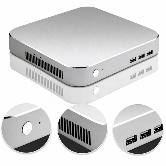 Industrial Mini PC Control Box Custom CNC Aluminum Extrusion ITX Case with IP54 Rating