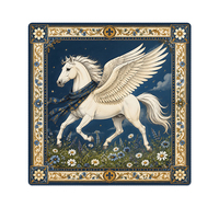 Tapis de mahjong ultra-premium, épaissi, à bords renforcés, en caoutchouc silencieux, antidérapant, durable et personnalisable pour les jeux de poker à domicile et en famille