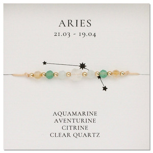 Pulsera de cuerda de moda creativa de doce constelaciones transfronterizas, piedra Natural duradera con estilo para parejas, puesto de mercado nocturno - Product Image 4