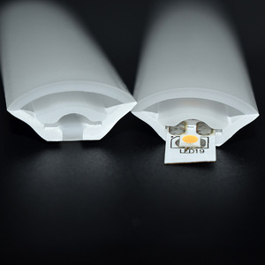 <span class=keywords><strong>Led</strong></span> Silicone màu sắc kép Ống V2010 hình quạt bề mặt hồ quang 90 độ sáng dải ánh sáng 8mm neon ánh sáng với góc ánh sáng - Product Image 1