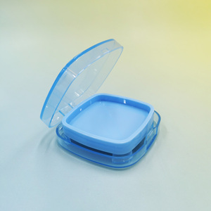 Base di copertura <span class=keywords><strong>trasparente</strong></span> personalizzabile due strati evidenziano fondotinta pressato compatto per cosmetici - Product Image 1