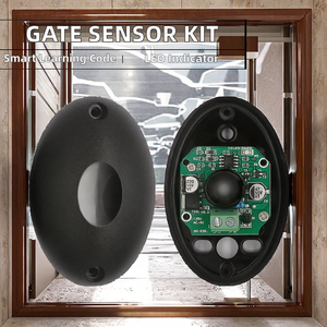 Capteur de faisceau infrarouge universel Aiba pour extérieur, modèle ABO-20, pour ouvre-porte de <span class=keywords><strong>garage</strong></span>, accessoire de cellule photoélectrique, code d'apprentissage, indicateur LED - Product Image 2