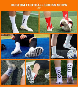Chaussettes de football <span class=keywords><strong>DIBAO</strong></span> LOW MOQ pour hommes, respirantes, antidérapantes, en nylon, pour le sport et la gym. - Product Image 6