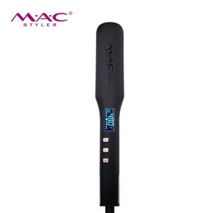 Mac Salon kiểm soát nhiệt độ LCD hiển thị kỹ thuật số Titan phẳng sắt chuyên nghiệp tạo kiểu tóc thẳng nhanh nhiệt ép - Product Image 2