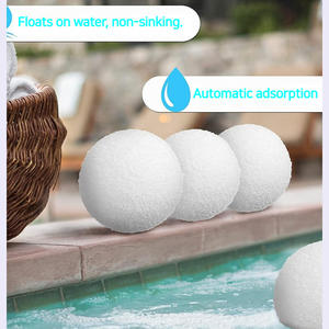 Éponge blanche elliptique pour baignoire et <span class=keywords><strong>piscine</strong></span>, détartrage, absorption d'huile, légère, outil de nettoyage ménager - Product Image 4