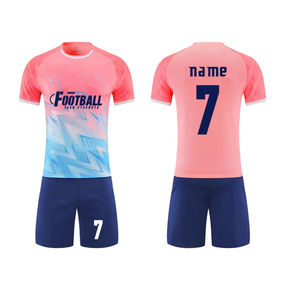 KUYI定制夏季足球训练服套装批发定制成人足球球衣和运动服男式球衣 - Product Image 6