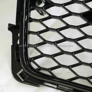 Rejilla de parachoques delantero OEM RS4 estilo para Audi A4L B8 2008-2012 | Negro brillante | Accesorios gratis | Stock de EE. UU. Y Dropshipping - Product Image 2