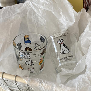 Lelyi Style japonais petite boisson tasse Ins dessin animé crochet <span class=keywords><strong>verre</strong></span> résistant aux hautes températures boîte-cadeau pour boissons - Product Image 4