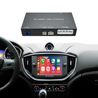 Módulo Decodificador de Cámara Trasera AHD Inalámbrico Apple CarPlay Android Auto AirPlay Plug and Play con WiFi/Bluetooth Integrado para Cayenne Macan