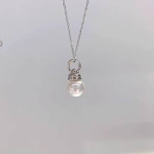 อุปกรณ์ DIY 31157 จี้เงินแท้ S925 แบบหนา สำหรับสร้อยคอ พร้อมฐานเปล่าสำหรับไข่มุกขนาด 10-18 มม. - Product Image 4