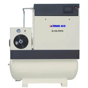 Xinlei XLPMTD10A-k6 tipo compressor de ar compressor de ar portátil compressor rotativo 8 BAR
