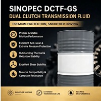 Fluide de transmission DCTF-GS DCT Sinopec de qualité export, bidon de 200 L, durée de conservation de 3 ans, lubrifiant compatible avec la boîte de vitesses DCT des voitures Chery