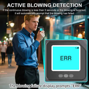 Instrument portatif de capteur d'auto-<span class=keywords><strong>test</strong></span> d'affichage à cristaux liquides de dispositif de <span class=keywords><strong>Test</strong></span> d'alcoolémie de haute précision pour le testeur à domicile - Product Image 2