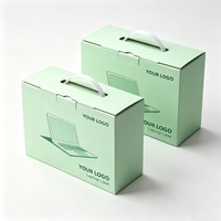 Boîtes d'expédition en carton brun personnalisées avec logo pour claviers électroniques, emballages en carton pour ordinateurs portables, boîtes d'expédition pour ordinateurs portables avec EPE