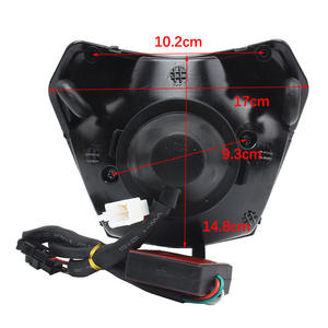 Amélioration du phare de moto tout-terrain pour KTM EXC 300 XC-W, 250, 350 - Éclairage LED et phare de conduite - Product Image 3