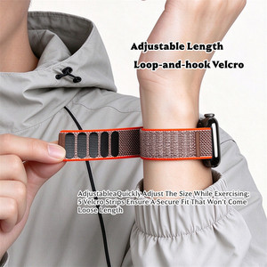 Correa Deportiva Híbrida de Silicona y Nailon para Redmi Watch <span class=keywords><strong>6</strong></span> Active, Correa de Muñeca para Xiaomi Redmi Watch <span class=keywords><strong>6</strong></span> <span class=keywords><strong>Lite</strong></span> 5 4 - Product Image 2