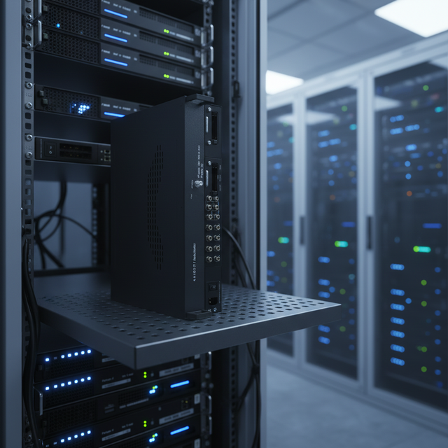Ip and FTA or Encrypted Tuner to DVB-C Modulator with Multiplexing and Scrambling